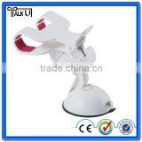 Handfree Double Clip Car Cell Phone Clip Bracket for Sumsung GPS, Windshield Suction Car Phone Clip Bracket thumbnail-1