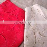 Suede Bonded Embroidery With Fur for Sofa thumbnail-1