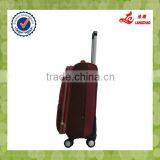 Red Color Functional Travel Bags Nylon Spinner Luggage thumbnail-3