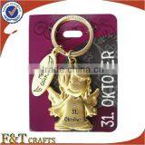 2013 3D Design Antique Metal Engravable Keychains With High Relief thumbnail-6