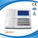 Ecg machine China, 12 channel Ecg machine MSLEC21-M