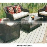 Hot sale garden sofa outdoor furniture with cushion and pillow