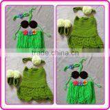 3 sets infant crochet carnival costume for photography props