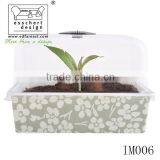 2016 Wholesale Unique Round Shape Plastic Flowerpot thumbnail-3