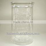 Acrylic Embossed Grape Iceless Wine Cooler