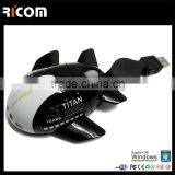 Fashionable Gifts Custom Logo Usb Wired Airplane Computer Mouse thumbnail-6