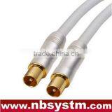 Assembly Type TV Cable PLA Plug to 2xRCA Plug