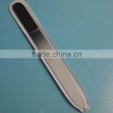 BLC-030 140mm Blue Colored Mat Handle Double Side Professional Glass Nail File