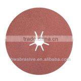 7" Star Hole Abrasive Fiber Disc thumbnail-1