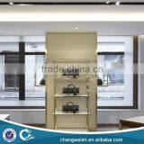 modern bag display cabinet for store