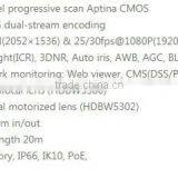 Dahua IPC-HDBW5300 Vandalproof CCTV IP Camera ONVIF 2.7-12mm Varifocal Day/Night Vision IR 20M thumbnail-3