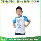 Oem Yellow Kid's Tee Shirt With Custom Design Embroidery Screen Printing Factory Price thumbnail-4