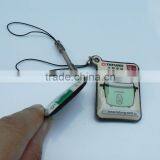 OEM Factory Pvc Screen Cleaner Plug, Mobile Phone Screen Cleaner, Hanging Screen Cleaner Charm