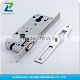 Round Square Steel Forend Latch Deadbolt Backset European Electronic Glass Door Knob Cylinder Lock thumbnail-2