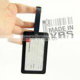 Custom Logo Blank Leather Luggage Tag thumbnail-4