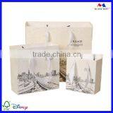 Handmade Scenery Printing Shopping Paper Bag thumbnail-3