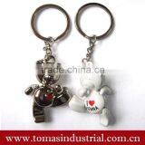 Guangzhou Hot Sales Promotional Custom 3d Bear Shape Keychains
