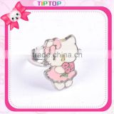 Christmas gifts Customized Gift Girl's Hello Kitty Ring for Party