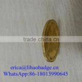 Commemorative Double Sided Stamping Engraving Zinc Alloy Gold Metal Cheap Custom us Bit Challenge Coin thumbnail-2