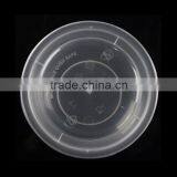 Disposable Plastic Food Container Round Bowl 200ml Soup Container With Lid thumbnail-3