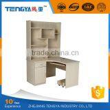 Tengya Office Furniture China Supplier Computer Desk Assembly with Bookshelf