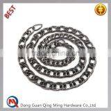Manufacture Decorative Metal Black Double Link Chain