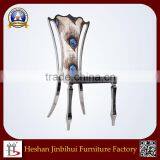 Modern Elegant Wedding Stainless Steel Dining Chair