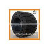 Good Cushion Performance Forklift Solid Tyres 6.00-9 With Holes