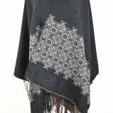 2017 New Custom Design Jacquard Cashmere Lady Knit Shawls thumbnail-2