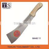 Carbon Steel Machete With Plastic or Wooden Handle