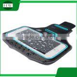 Logo Printed Smart Phone Luminous Reflective Armband Running Stretch Mobile Phone Armbag Arm Band thumbnail-3