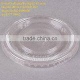 Clear PET Plastic Lid With Straw Slot for 12, 16, 21, 22, and 24 Oz. Cups thumbnail-4