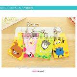 Promotional Lovely Various Cartoon Types Eco-friendly Soft Silicone Credit Card Holder thumbnail-3