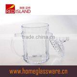 370ml High Clear Crystal Embossed Glass Stein 2016 Hot Selling thumbnail-4