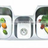 Triple Bowl Kitchen Sink thumbnail-1