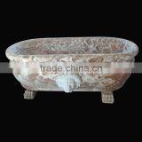 Marble Bathtub With Lion Head thumbnail-1