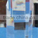 2016 Hot Sale 3d Laser Engraving Crystal Trophy