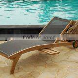 Personalized Wood tv Lounge Furniture Wooden Beach Lounge Chair thumbnail-1