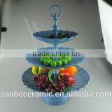 Colors Stand for Wedding Cake, Metal Cake Stand 3 Tiers Big Size for Display thumbnail-3