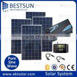 Energy Saving High Quality China Supplier Best Sun BFS-5kw Solar System Price With LCD Display and DC/AC Output