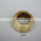 Antique Finished Bone Napkin Ring Available in Other Colours thumbnail-1