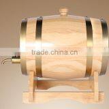 Wooden Wine Box Coffee Barrel Bucket thumbnail-5