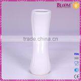 White Ceramic Craft Decoration Flower Vase Stand thumbnail-4