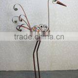 Metal peacock garden decoration