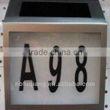 FQ-133 Useful and Environmental Led Solar Power of House Numbers Led Solar Power Address Numbers Light thumbnail-2