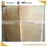 Cream Travertine Slab Yellow Travertine Marble thumbnail-2