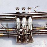 Professional High Grade Bb Key Silver Plated Trumpet thumbnail-2