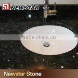 Fabricated Hotel Project Polished Emerald Blue Granite Countertop Newstar thumbnail-4