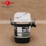 Hot Selling Special Design Plastic Combination Lunch Box With Lock / Food Carrier / Tiffin Food Container thumbnail-2
