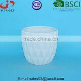 Best Sales Glazed White Ceramic Flower Pots Origami Pot thumbnail-1
